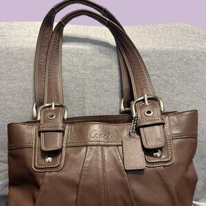 COACH Gorgeous Brown Leather Bag